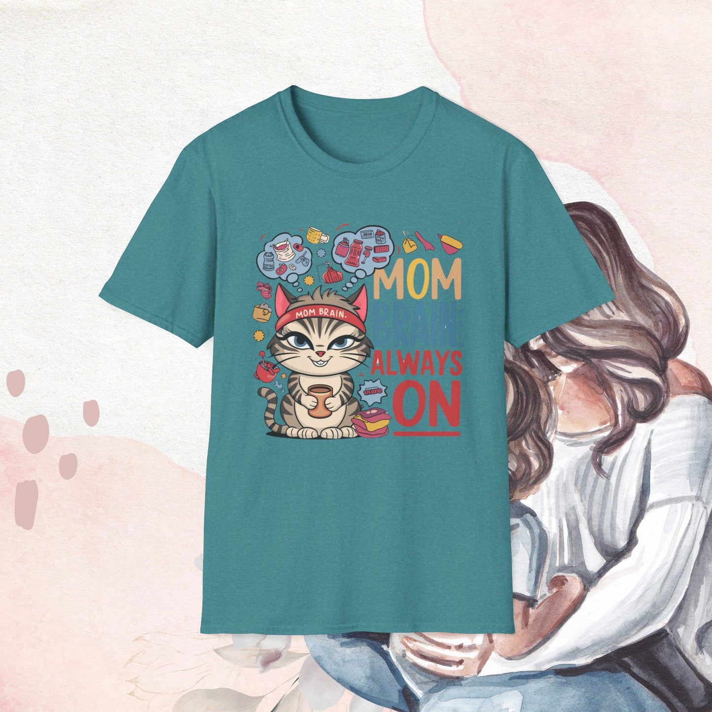 Mom Brain Cotton T-Shirt