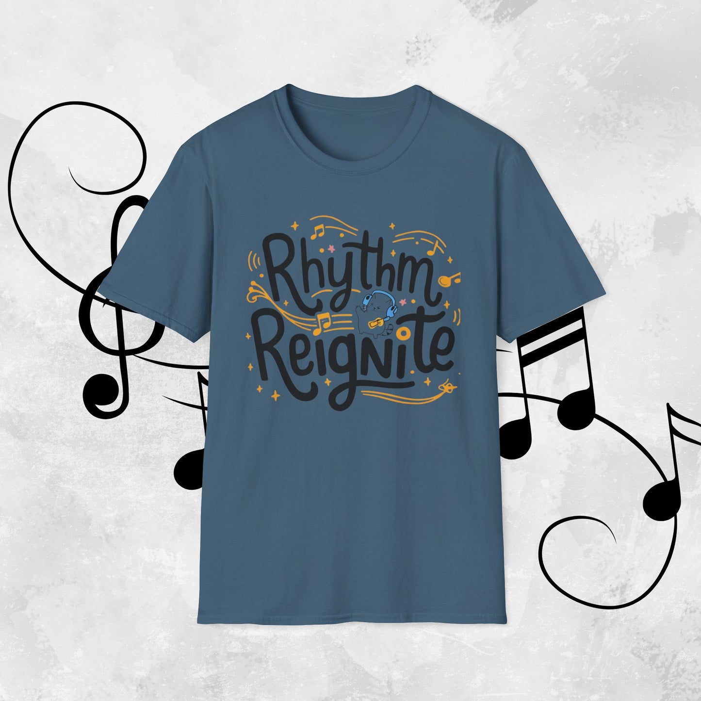 Rhythm Reignites Men Cotton T-Shirt