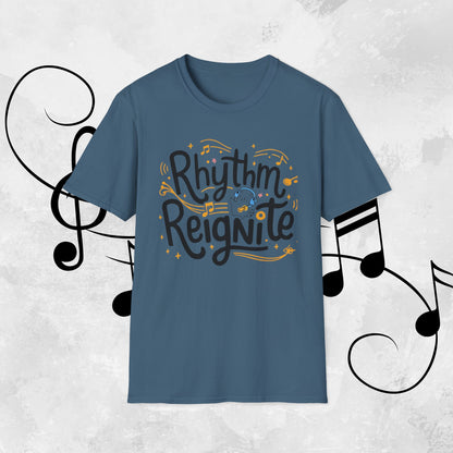 Rhythm Reignites Men Cotton T-Shirt