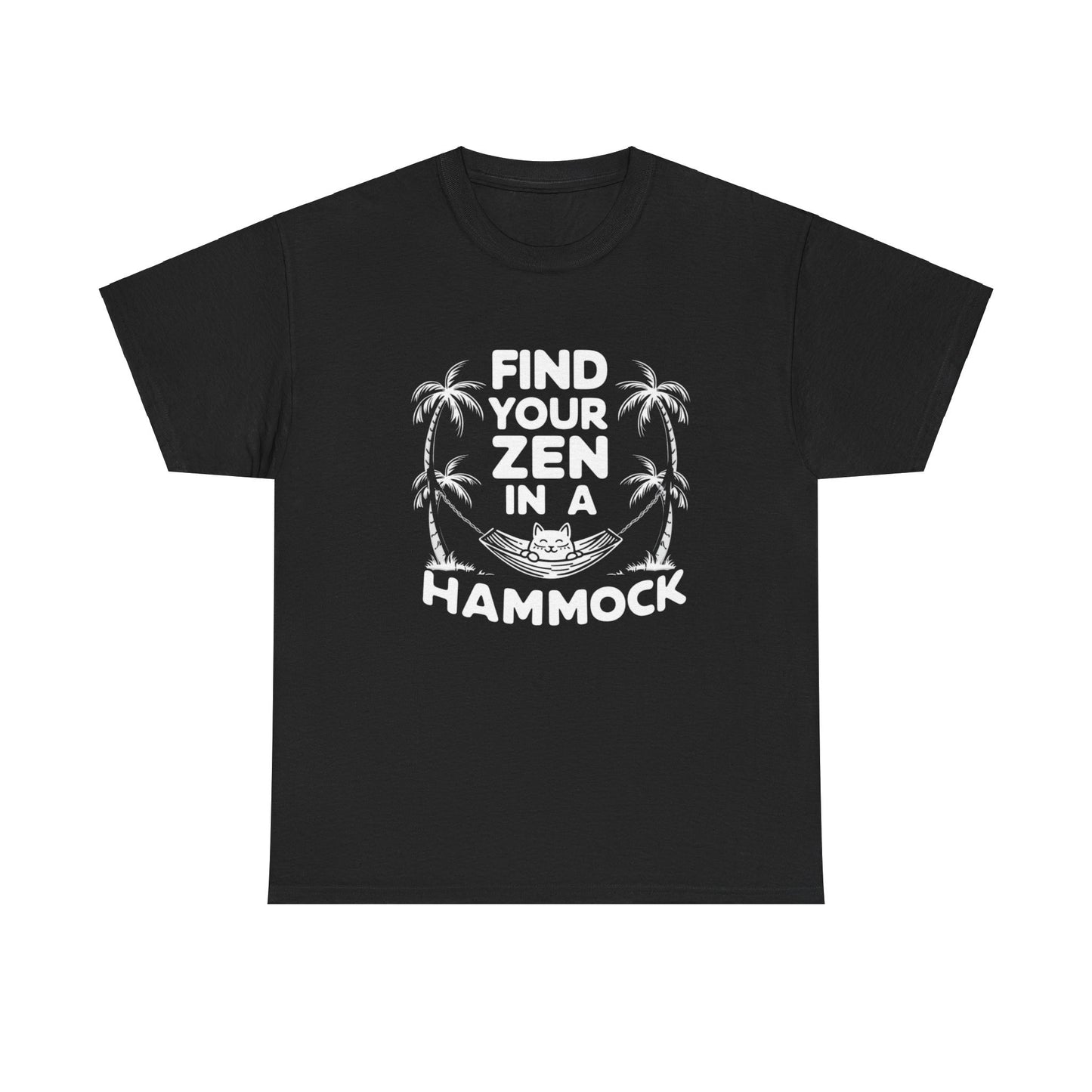 Find Your Zen In A Hammock Cotton tee