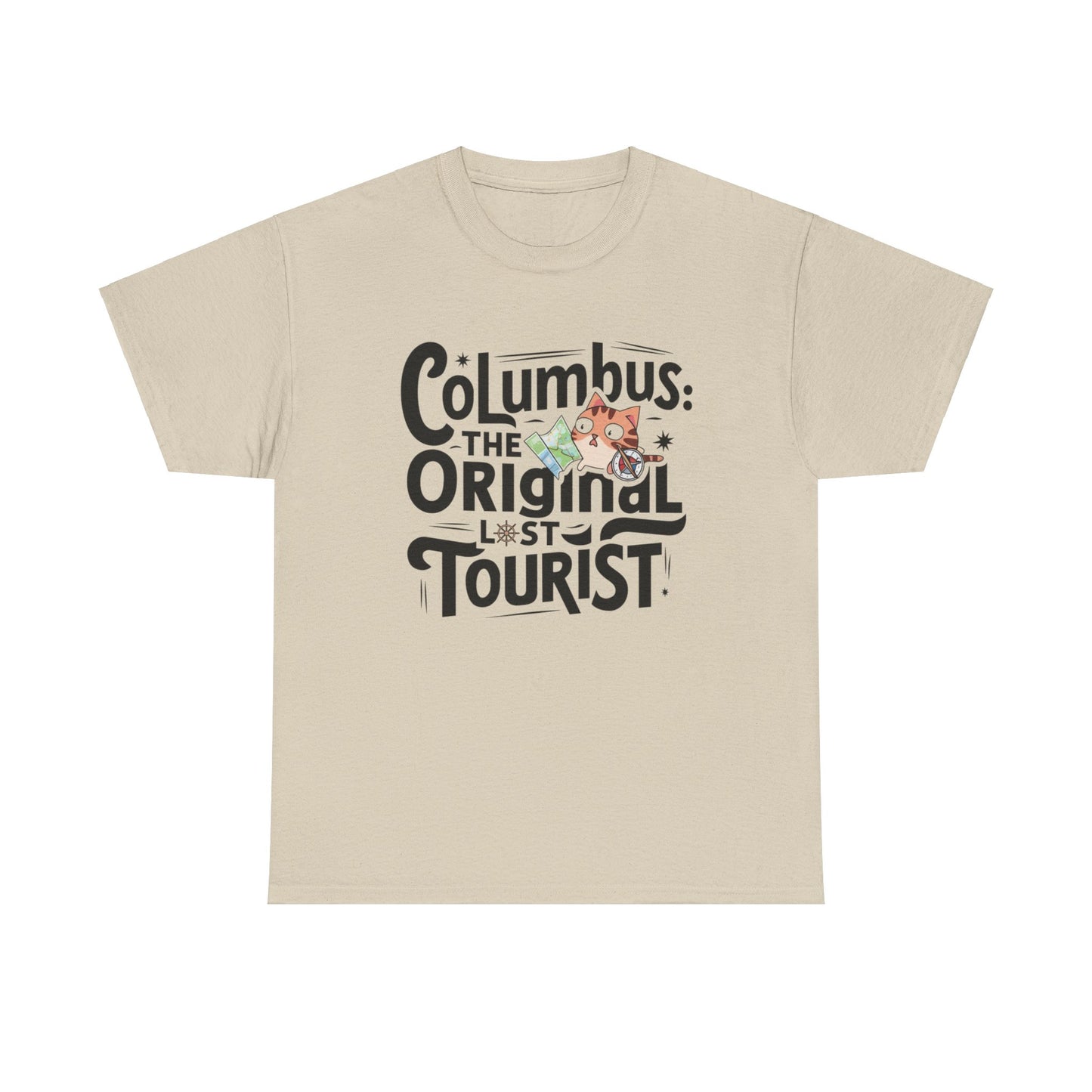 Columbus The Original Lost Tourist Cotton Tee
