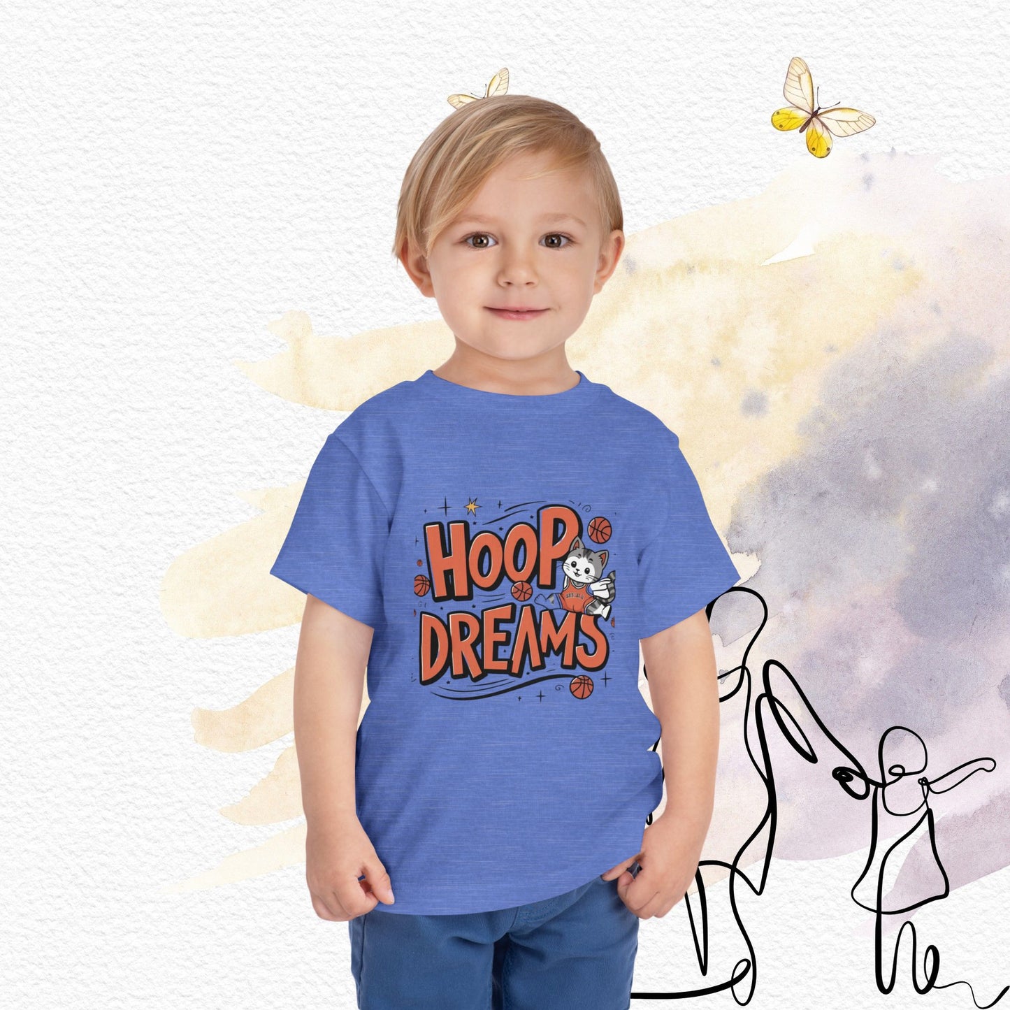Hoops Dream Toddler Cotton T-Shirt