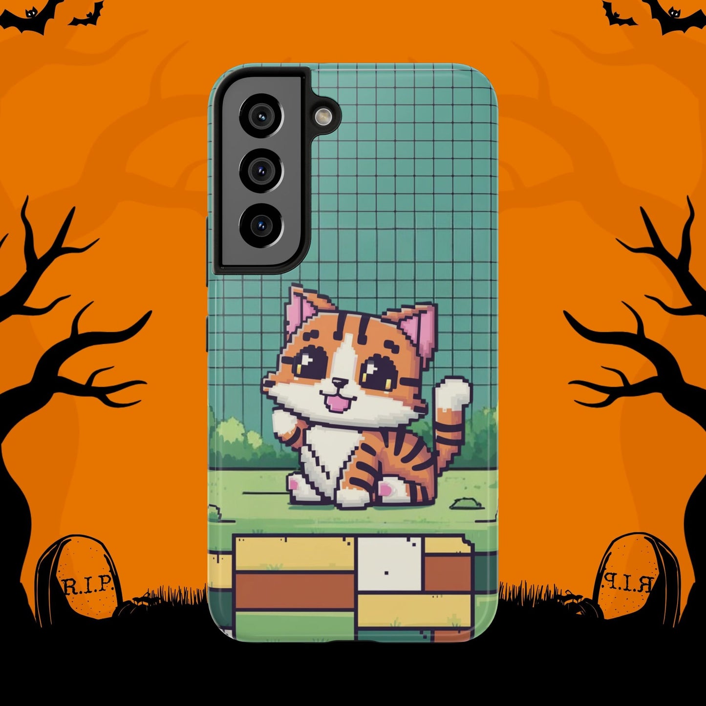 Meowmarabilia Wireless Charging Support Tough Case.