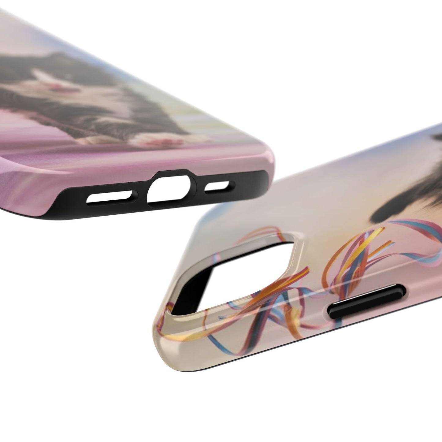 Meowjesty Wireless Charging Support Tough Case