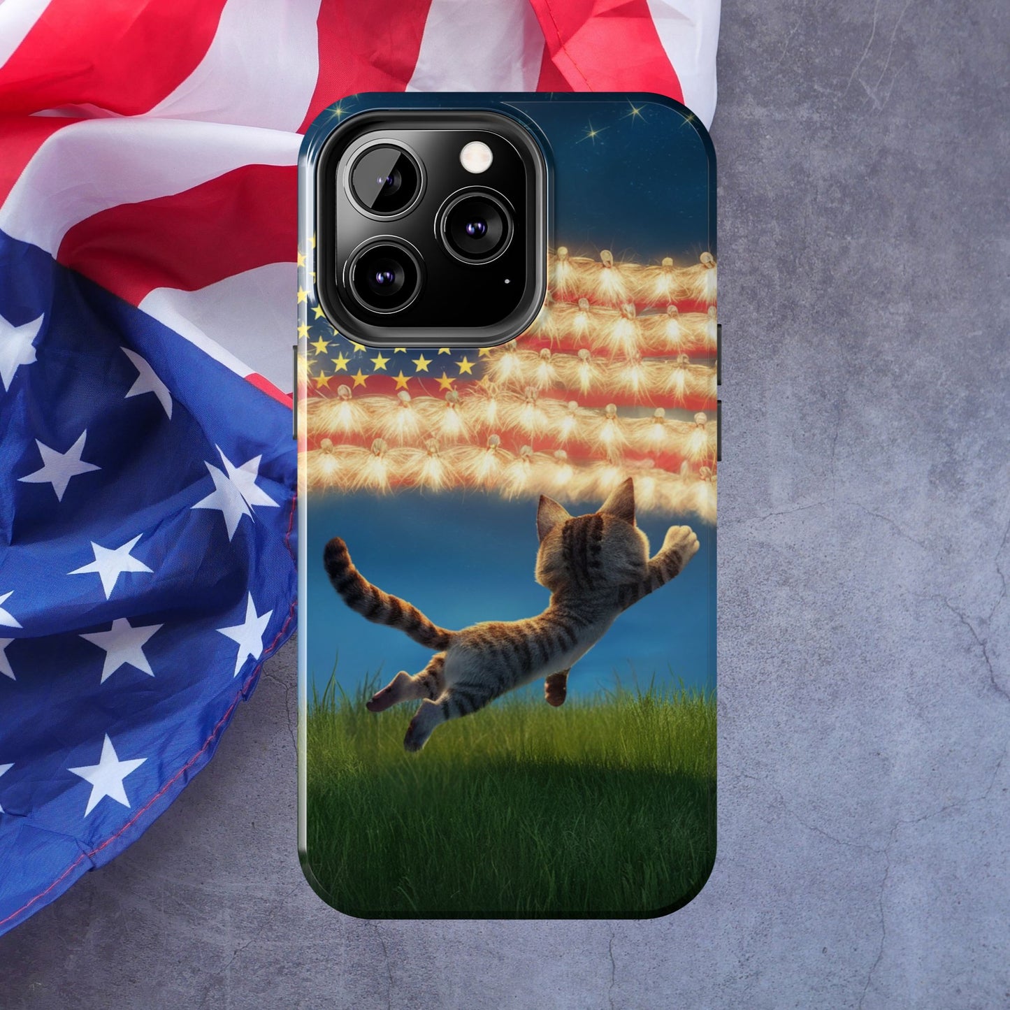 Eagle Eye Wireless Charging Support Tough Case