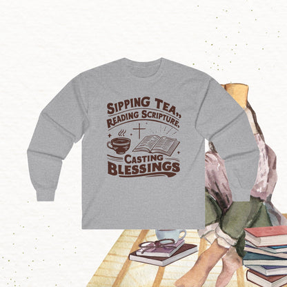 Graceful Reads Cotton Long Sleeve Tshirt