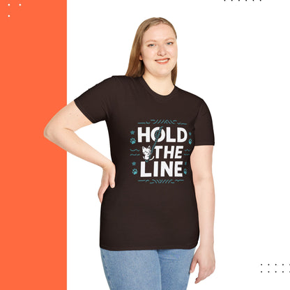 Hold The Line Cotton Tee