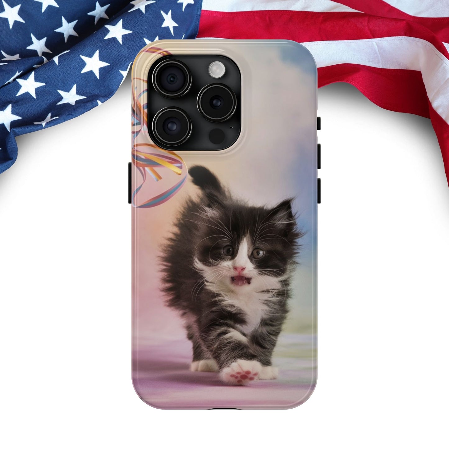 Meowjesty Wireless Charging Support Tough Case