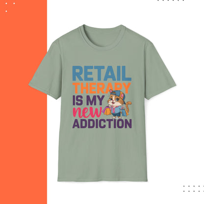 Retail Therapy Cotton T-Shirt