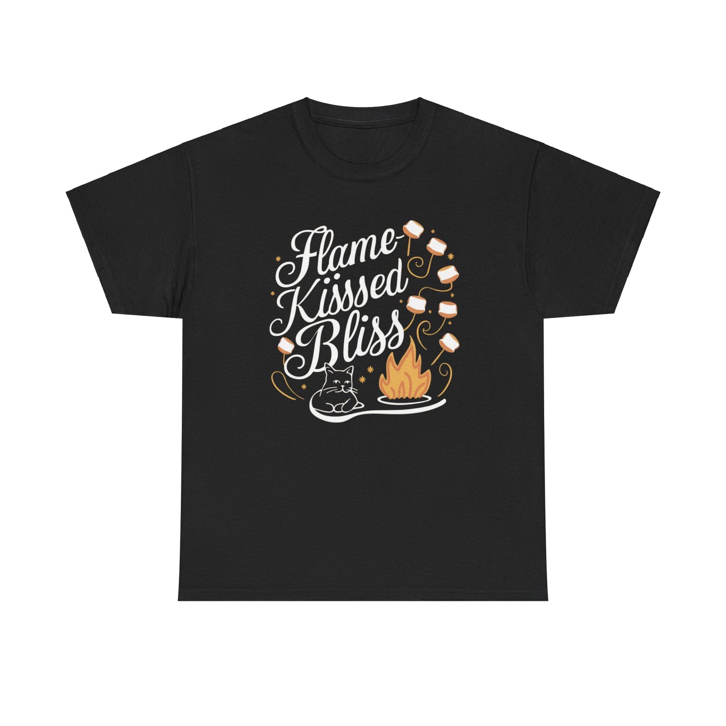 Flame Kiss Bliss Cotton T-Shirt