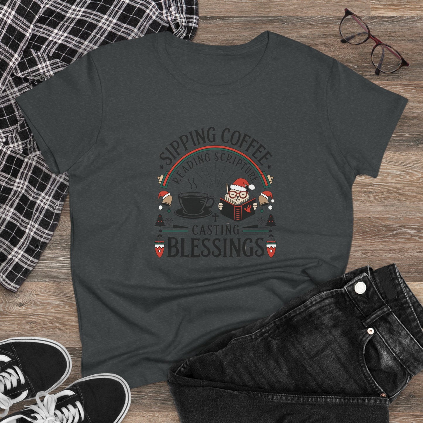 Spirit Words Women Cotton Tshirt
