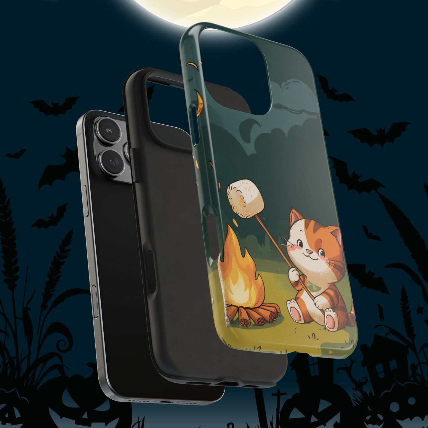 S'meowggy Wireless Charging Support Tough Case.