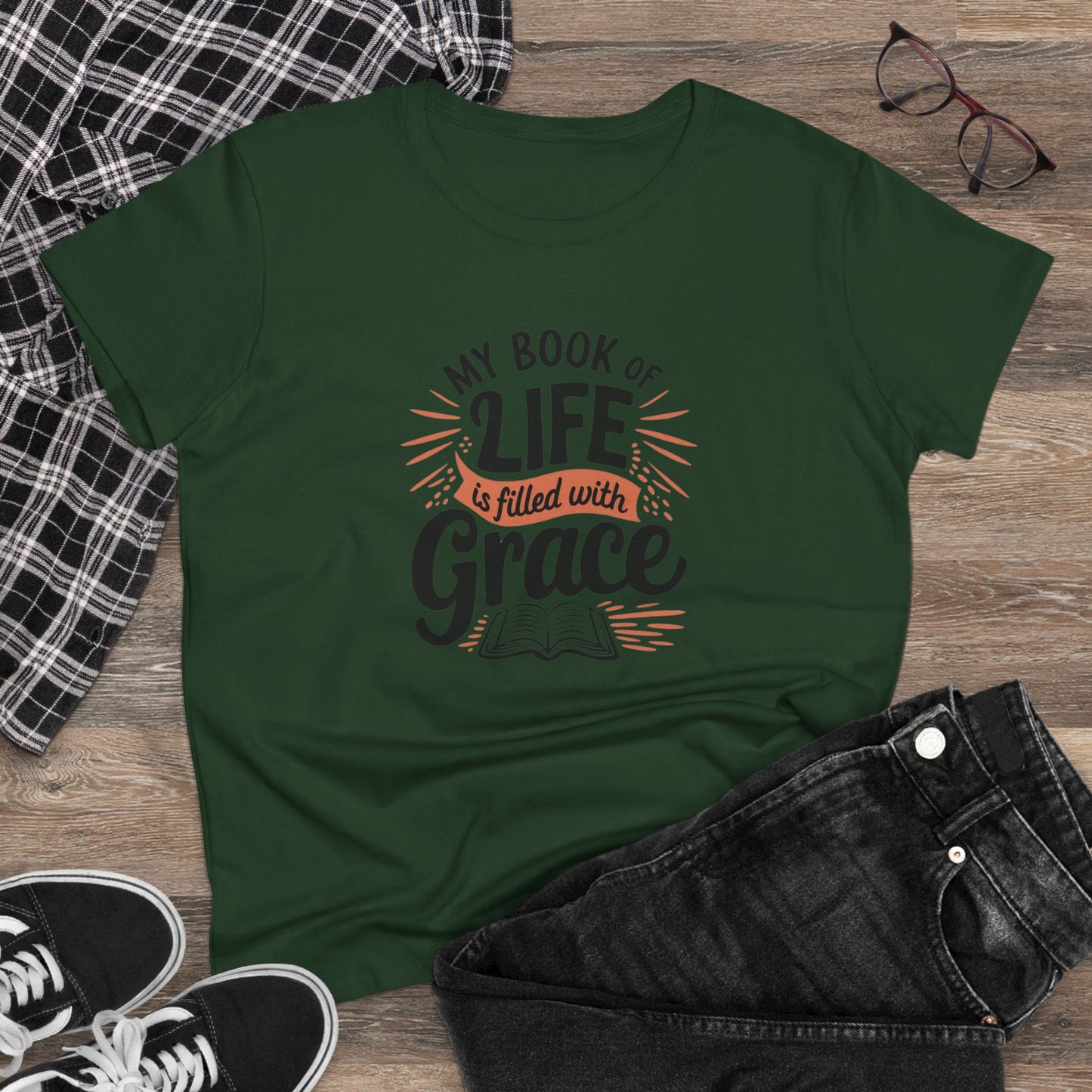 Grace Grit Women Cotton Tshirt