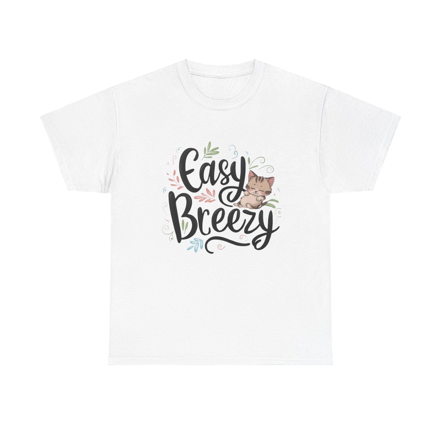 Easy Breezy Idiom Cotton T-Shirt