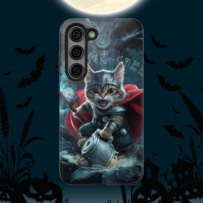 Meow Mjolnir Wireless Charging Support Tough Case