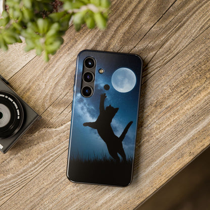 Cattastic Courtside Wireless Charging Support Tough Case.