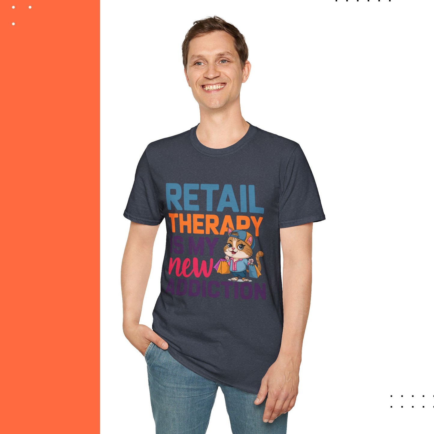 Retail Therapy Cotton T-Shirt