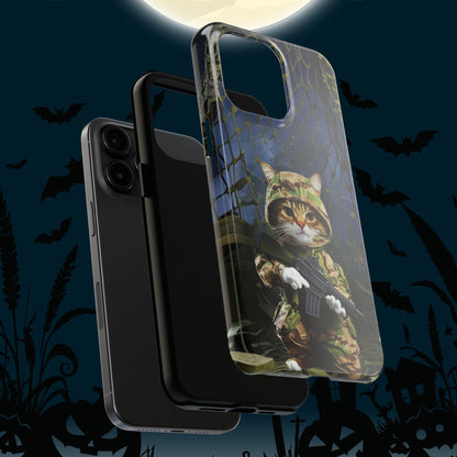 Meowter Armor Wireless Charging Support Tough Case