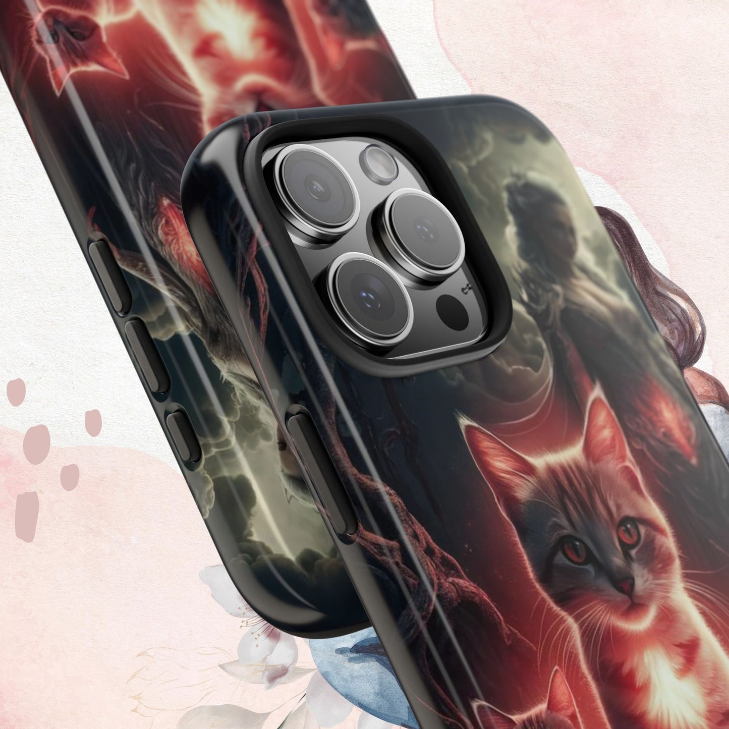 Mama's Mind Meld Wireless Charging Support Tough Case