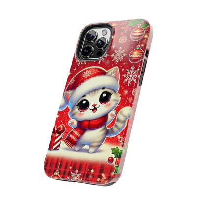Merry Meows Wireless Charging Support Tough Case