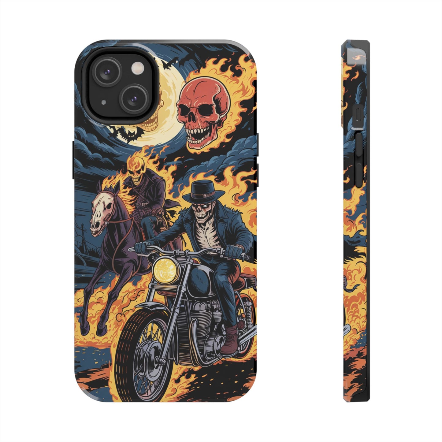 Ghost Rider Wireless Charging Support Tough Case