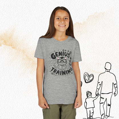 Genius In Training Youth Heavy Cotton T-Shirt
