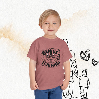 Genius In Training Toddler Cotton T-Shirt