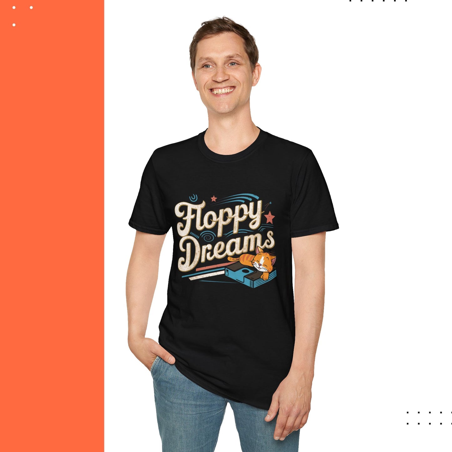 Floppy Dream Cotton Men Tshirt