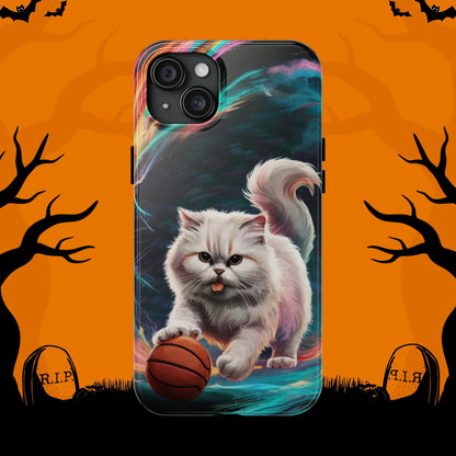 Meowble Dribble Wireless Charging Support Tough Case.