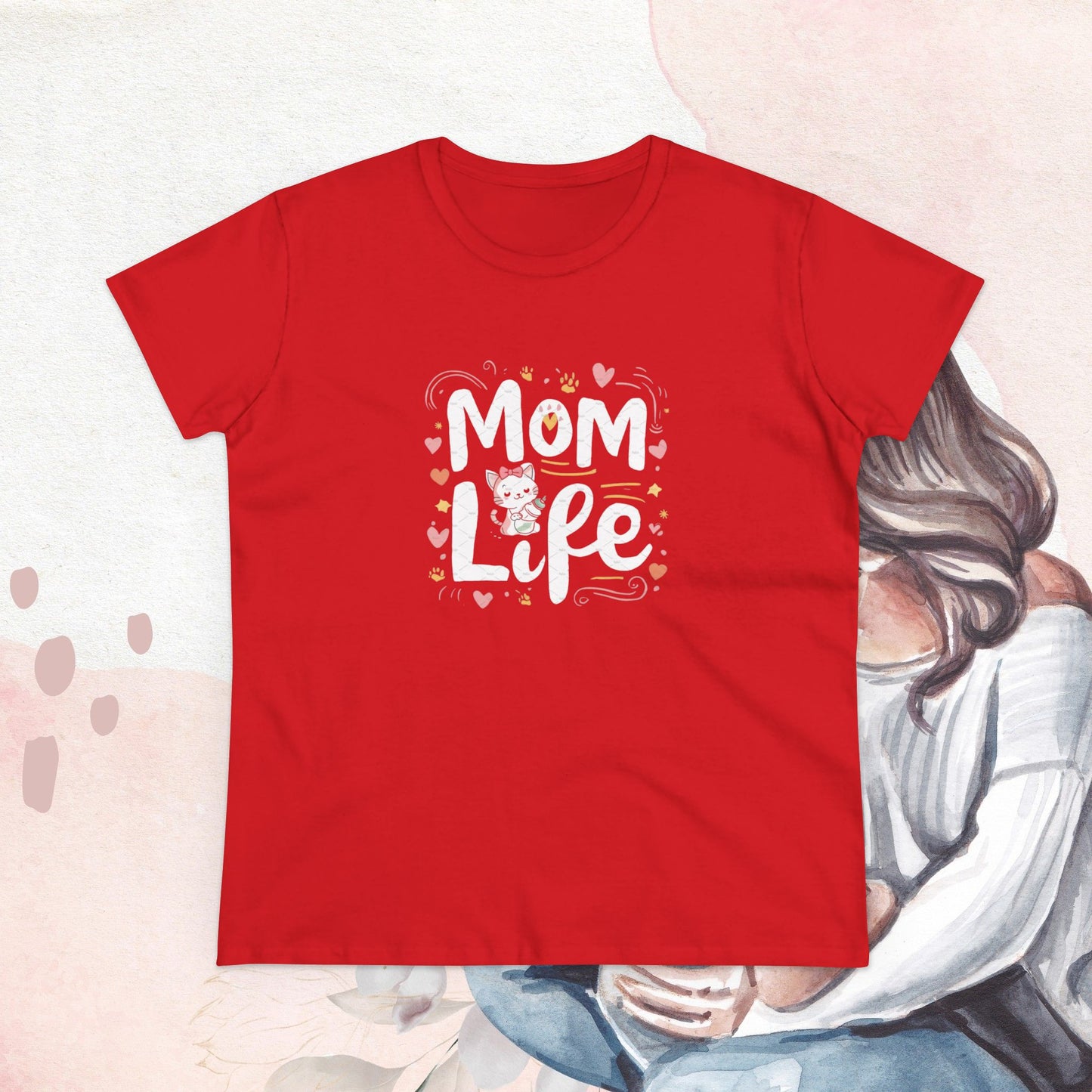 Mom Life Women Graphic Tees