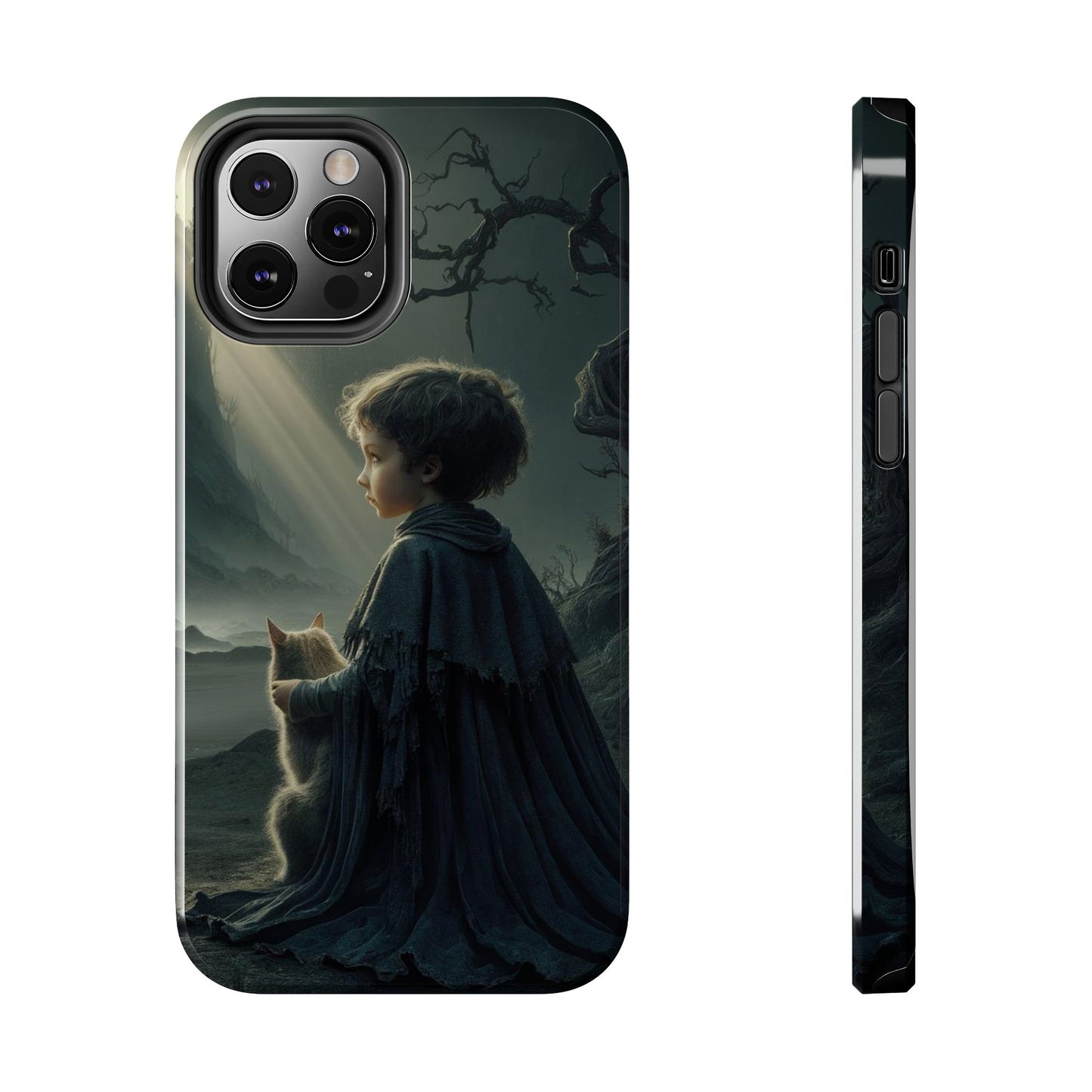 Meowtime Mate Wireless Charging Support Tough Case.