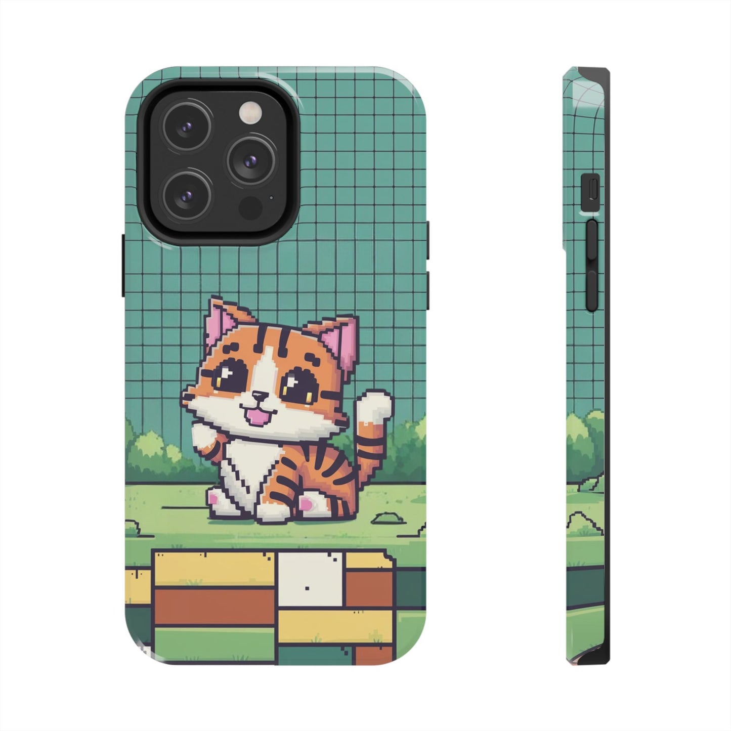 Meowmarabilia Wireless Charging Support Tough Case.