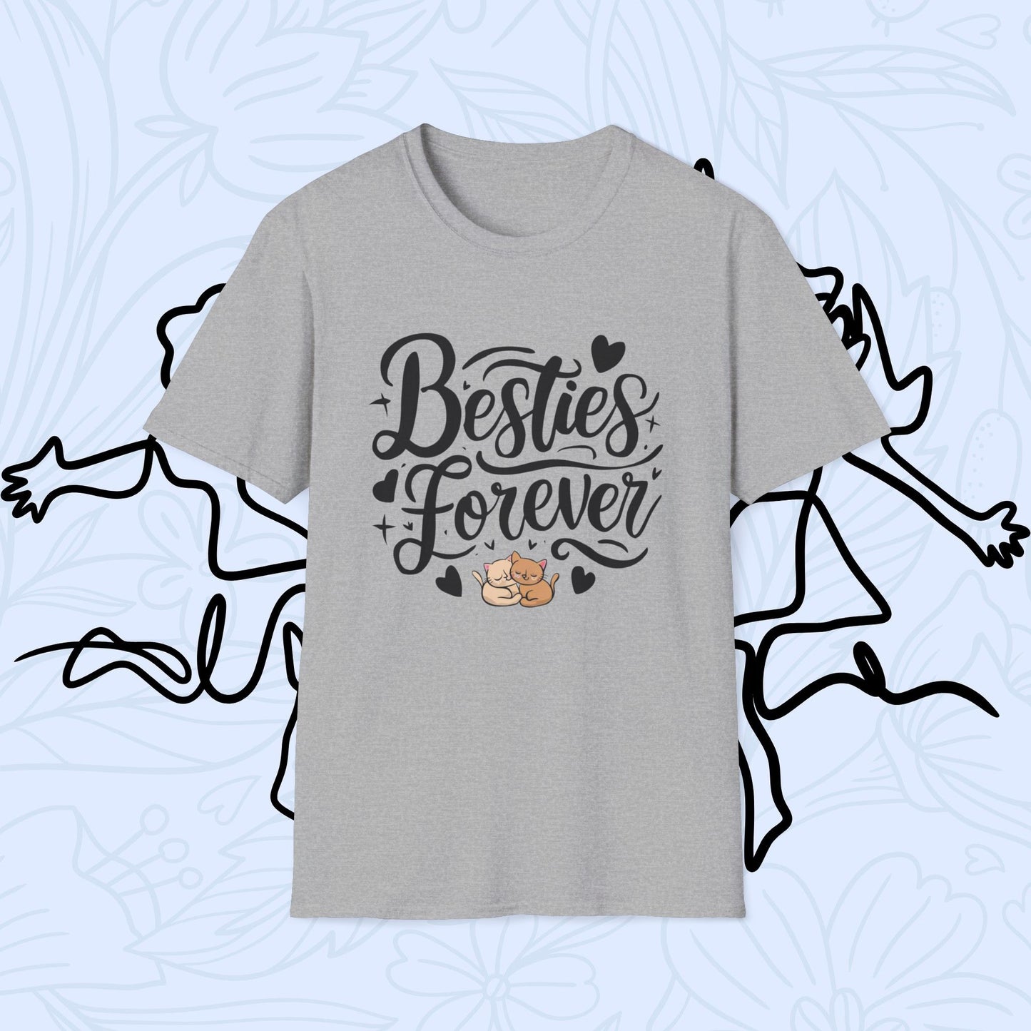Besties Forever Cotton T-Shirt