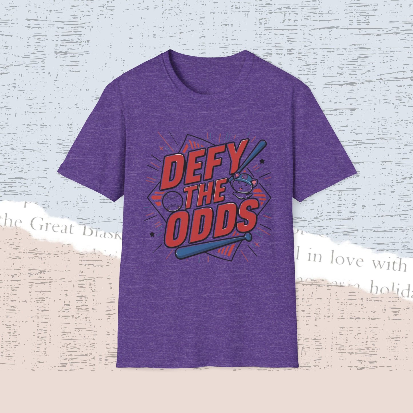 Defy The Odds Cotton Men Tee