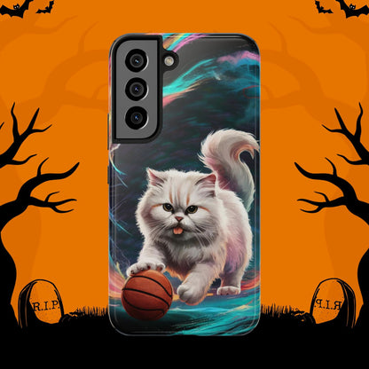 Meowble Dribble Wireless Charging Support Tough Case.