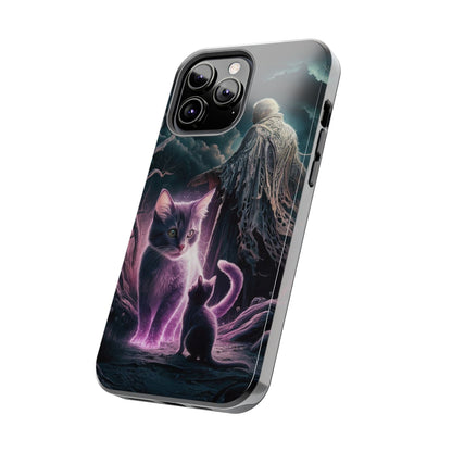 Meowmoirs Wireless Charging Support Tough Case