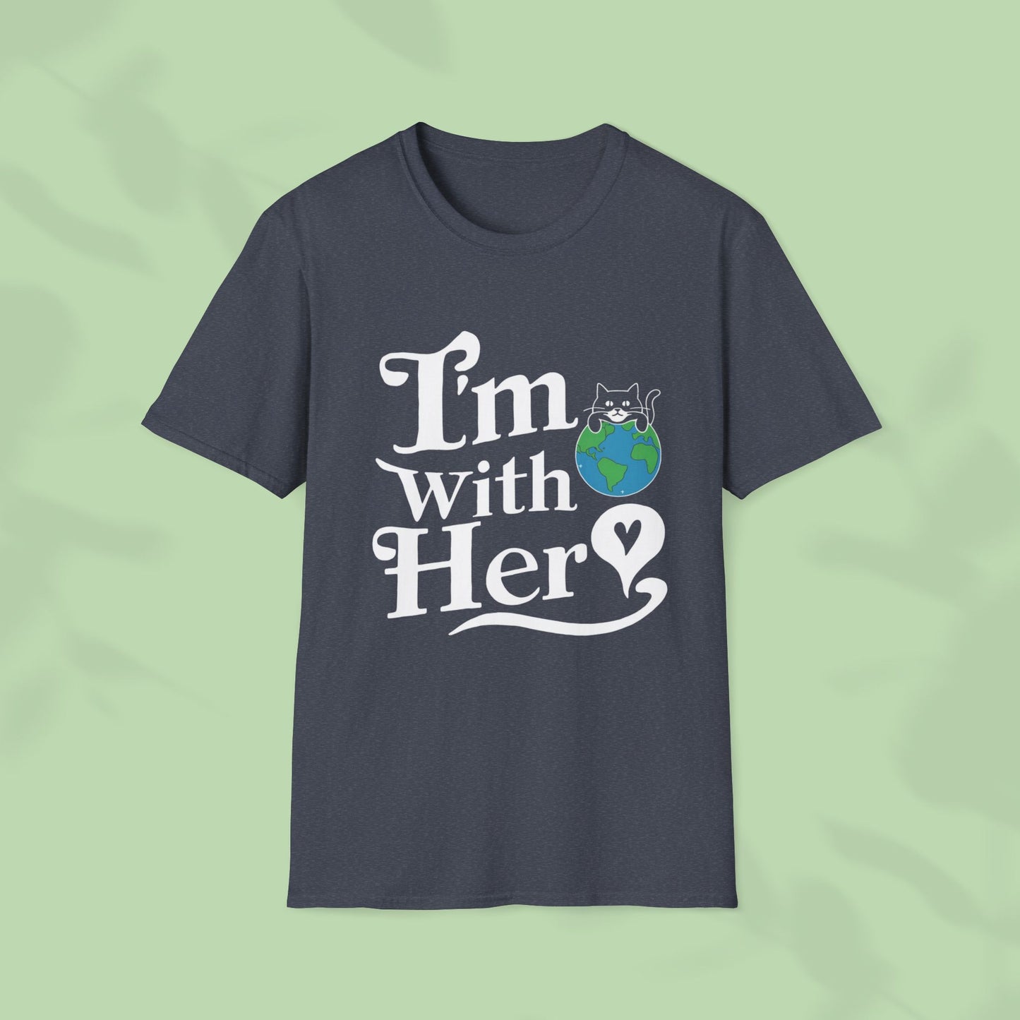 I am With Her Cotton Tee