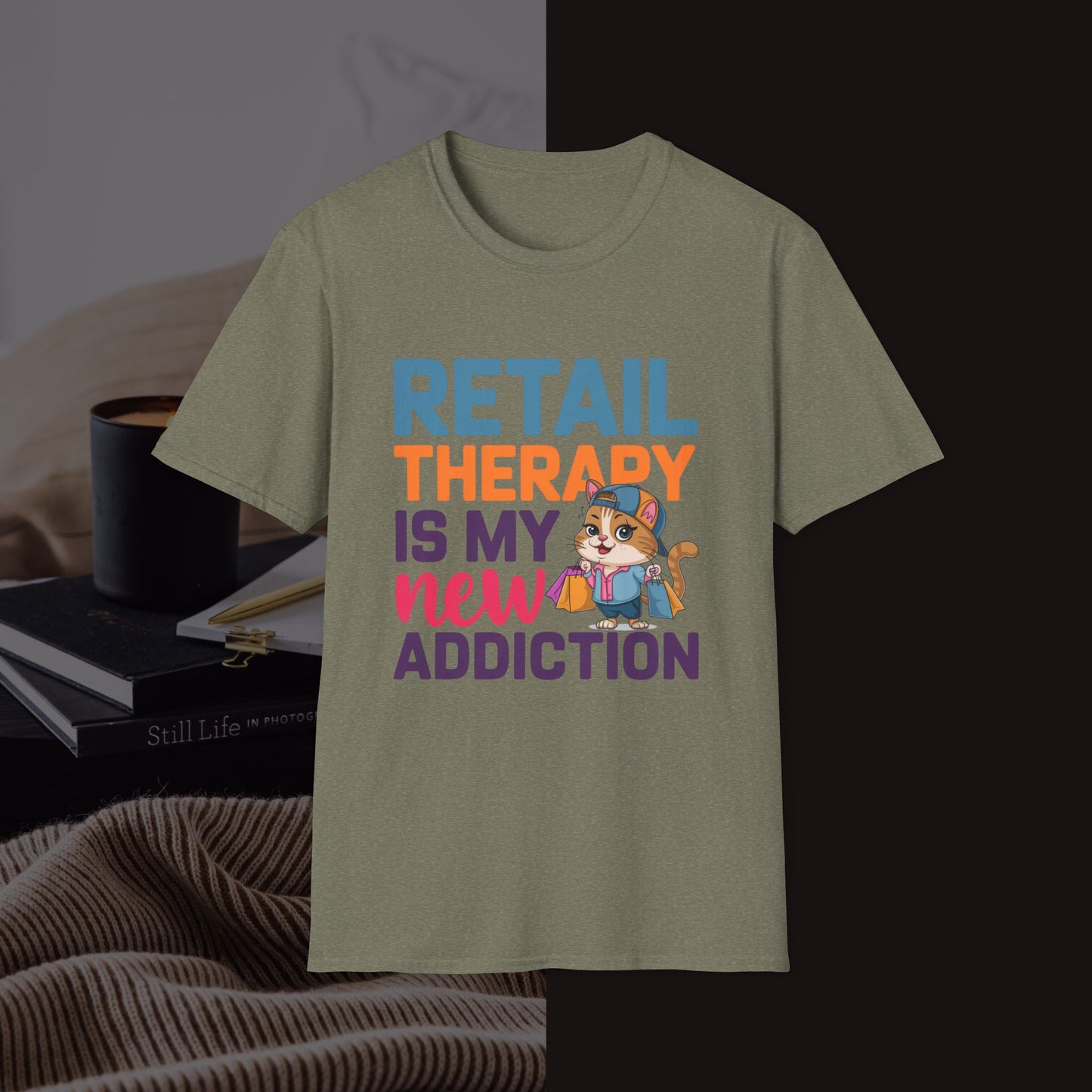 Retail Therapy Idiom Unisex Softstyle T-Shirts