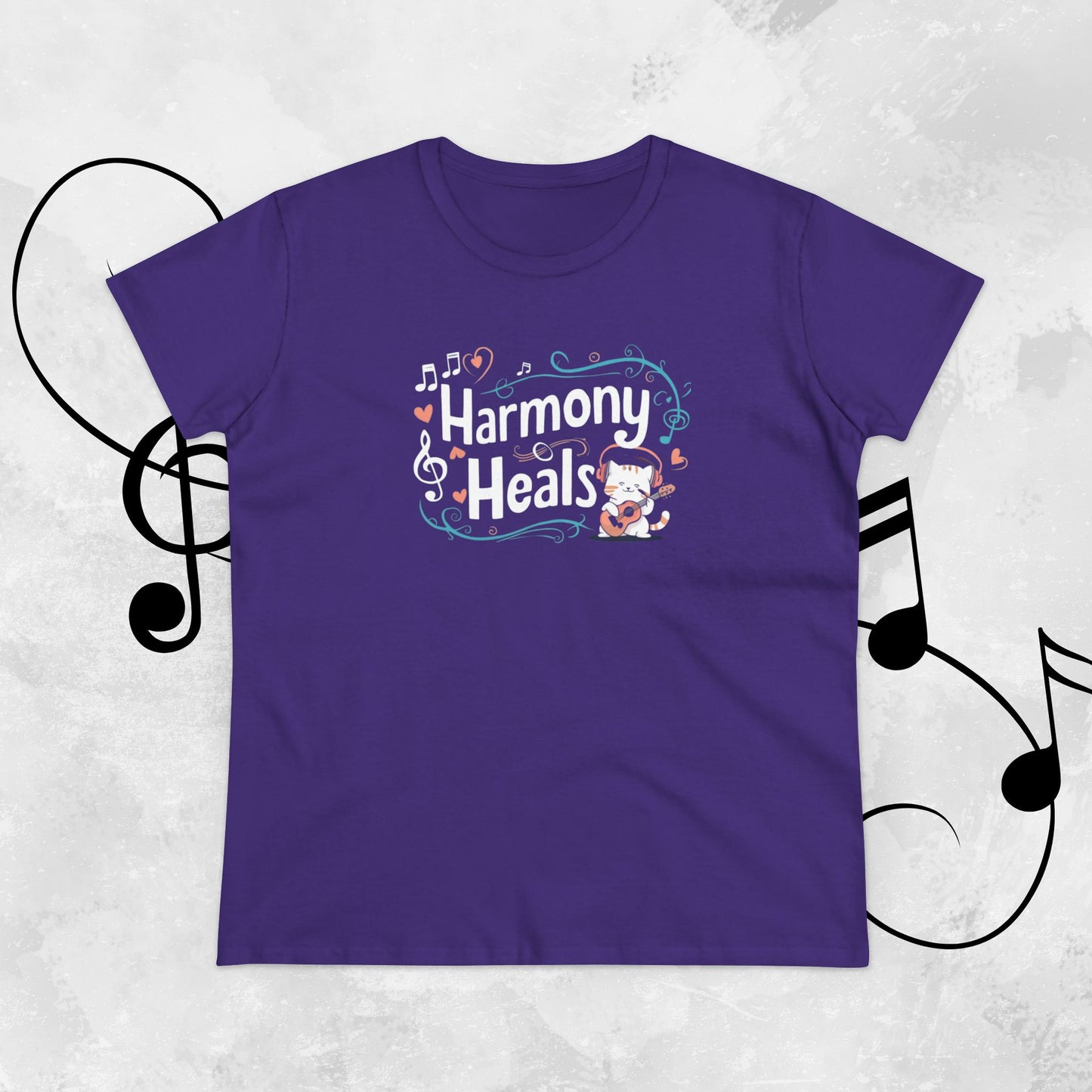 Harmony Heal Women Cotton Tshirt
