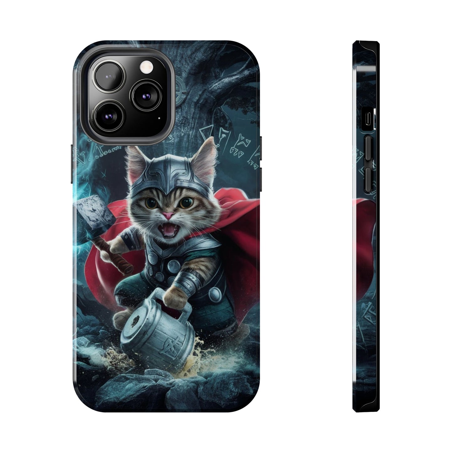 Meow Mjolnir Wireless Charging Support Tough Case