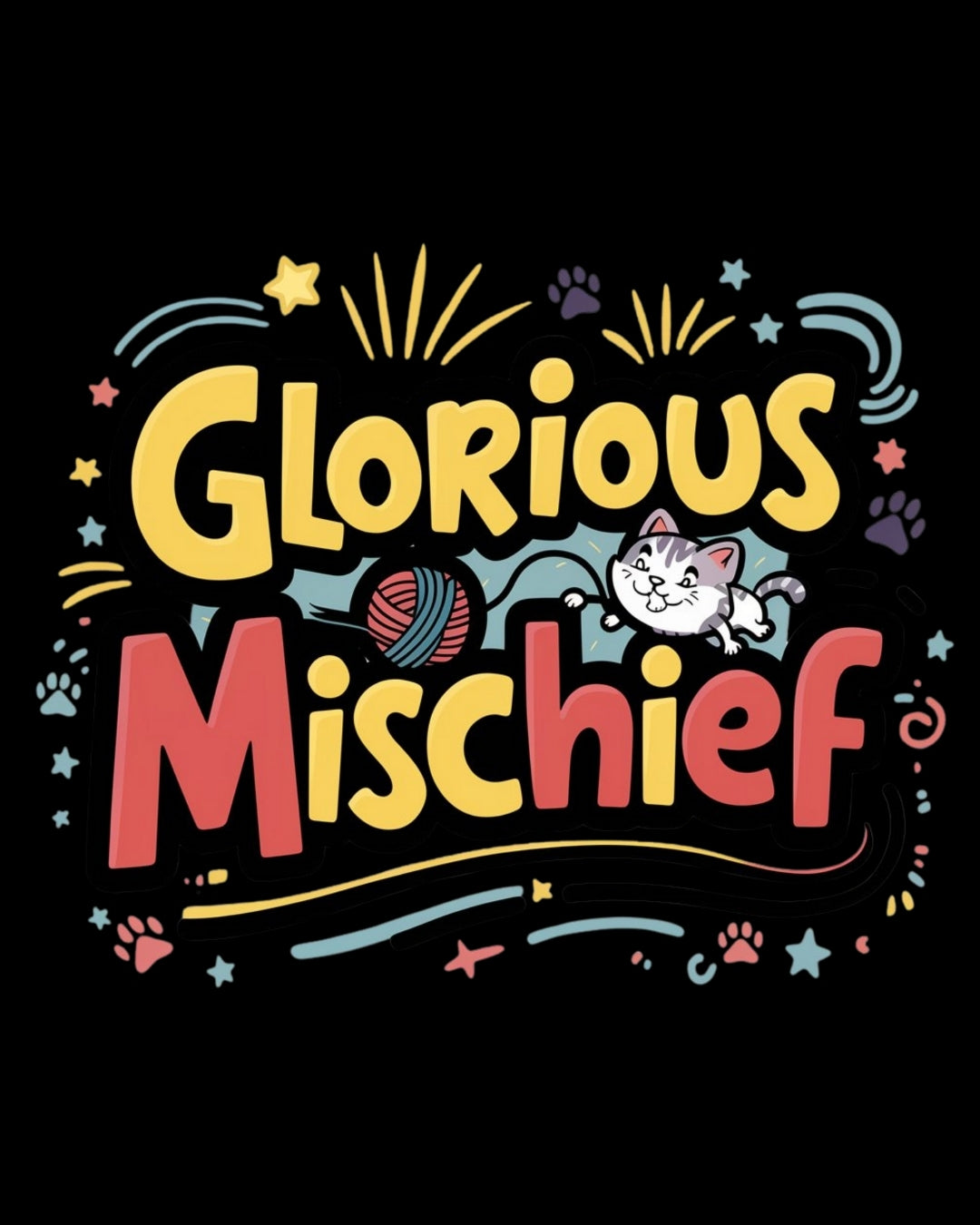 Glorious Mischief Kid Cotton T-Shirt