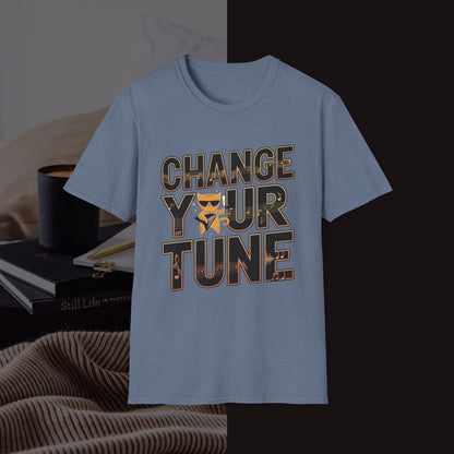 Change Your Tune Music Idiom Unisex Softstyle T-Shirt