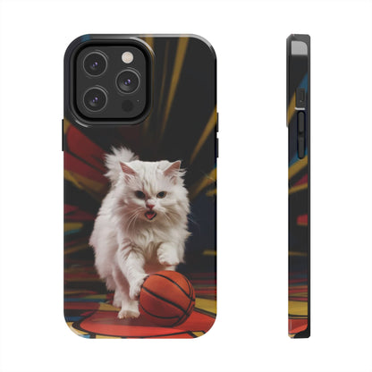 Alley-Oop Meow Wireless Charging Support Tough Case.