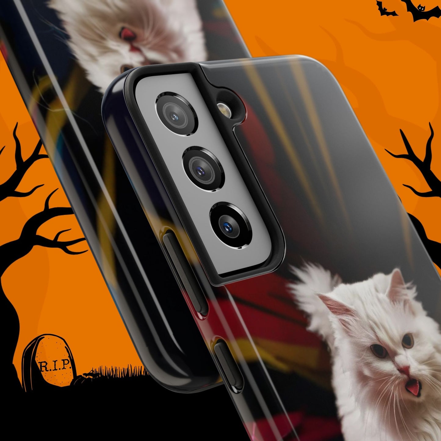 Alley-Oop Meow Wireless Charging Support Tough Case.