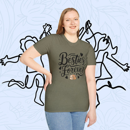 Besties Forever Cotton T-Shirt