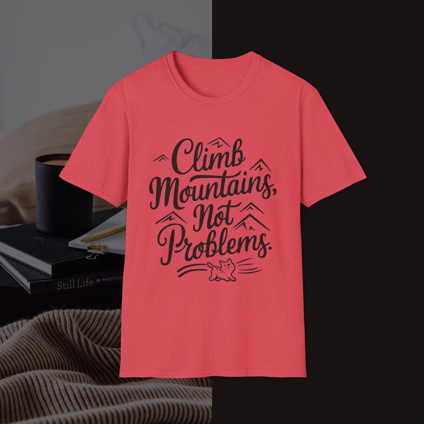 Climbing Mountain Cotton Men tee