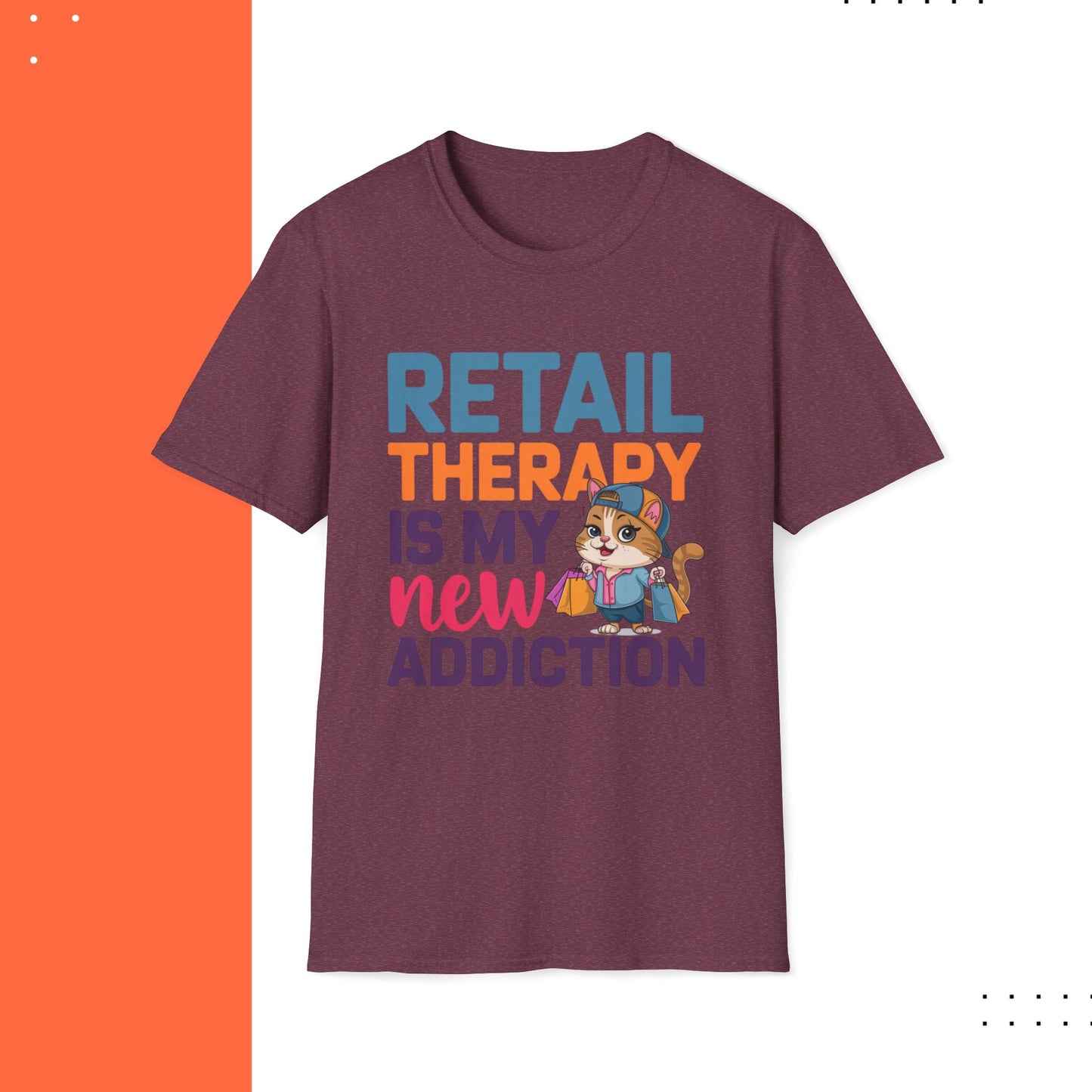 Retail Therapy Cotton T-Shirt