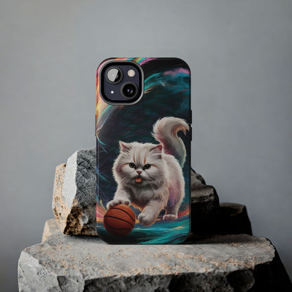Meowble Dribble Wireless Charging Support Tough Case.