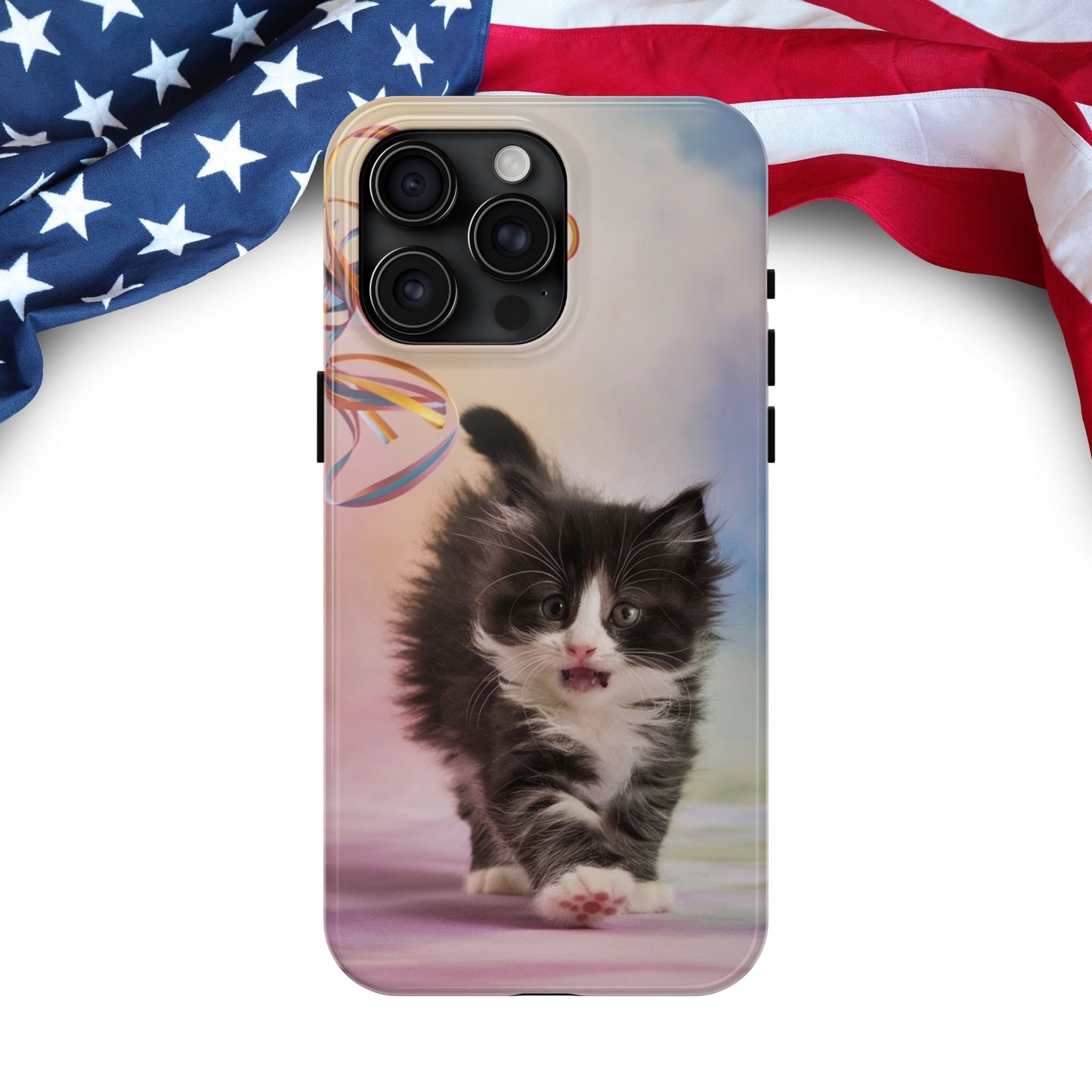 Meowjesty Wireless Charging Support Tough Case