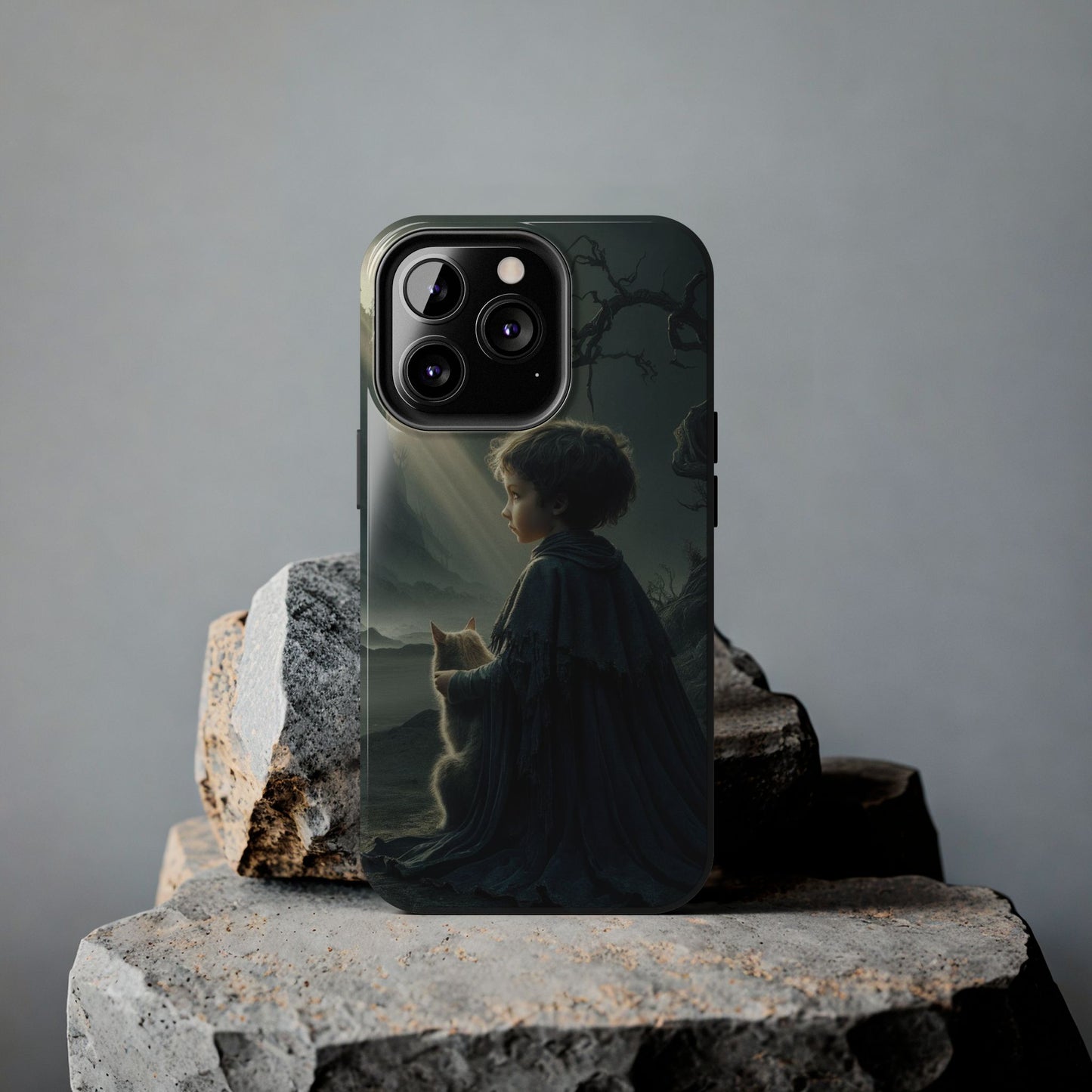 Meowtime Mate Wireless Charging Support Tough Case.